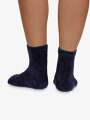Thumbnail Bleu Chaussettes - Velours 3