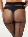Thumbnail Noir Collant - Collant Couture 3