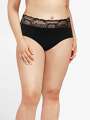 Thumbnail Noir Culotte haute - Culotte menstruelle 1