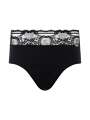 Thumbnail Noir Culotte haute - Culotte menstruelle 4