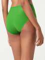 Thumbnail Vert Culotte haute - Soft Stretch 2