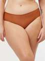 Thumbnail Marron Culotte haute - Soft Stretch 1