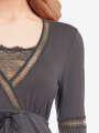 Thumbnail Gris Haut de pyjama - Annia 3