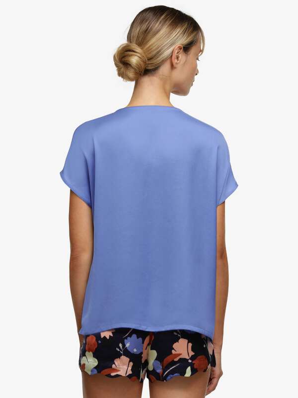 Bleu Haut de pyjama - Blossom 2