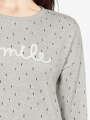 Thumbnail Gris Haut de pyjama - Capucine 3