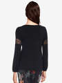 Thumbnail Noir Haut de pyjama - Chloe 2
