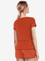 Thumbnail Rouge Haut de pyjama - Crystal 2