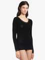 Thumbnail Noir Haut de pyjama - Juliana 1