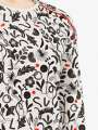 Thumbnail Beige Haut de pyjama - Love 3