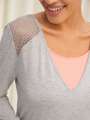 Thumbnail Gris Haut de pyjama - Naomie 2