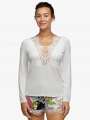 Thumbnail Ivoire Haut de pyjama - Petra 1