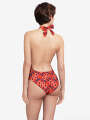 Thumbnail Rouge Maillot 1 pièce sans armatures - Antibes 2