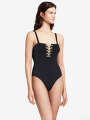 Thumbnail Noir Maillot 1 pièce sans armatures - Toscane 1