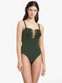 Thumbnail Vert Maillot 1 pièce sans armatures - Toscane 1