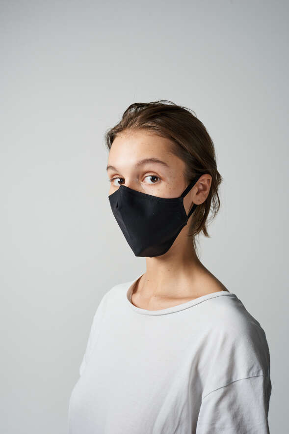 Noir Masque en tissu - FACEMASK AIR 2