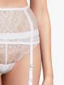 Thumbnail Blanc porte-jarretelles - Magda 3