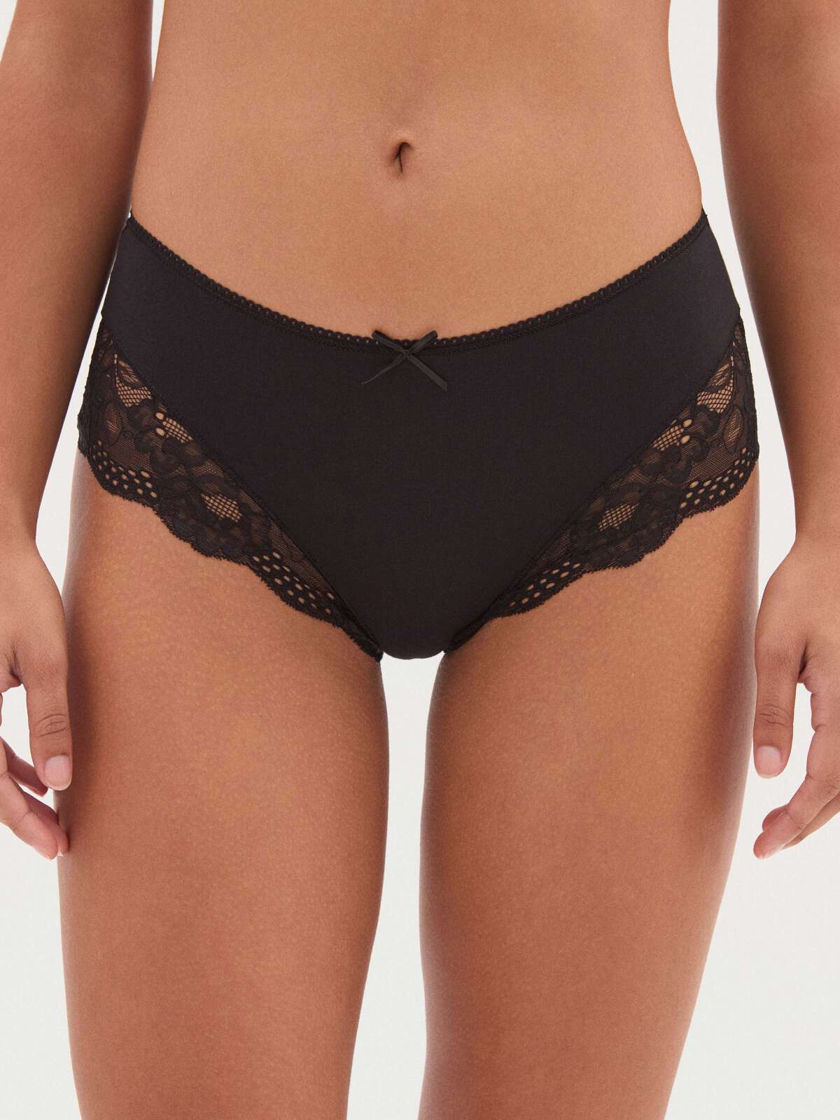 Slip Dim Sublim Dentelle Noire - Taille 46 - Neuf Avec étiquettes - Élasthanne/Polyamide
