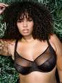 Thumbnail Noir Soutien-gorge a armatures - Andrea 1