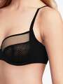 Thumbnail Noir Soutien-gorge a armatures - Andrea 3