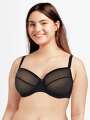 Thumbnail Noir Soutien-gorge a armatures - Giulia 1