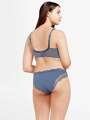 Thumbnail Bleu Soutien-gorge a armatures - Valentina 2
