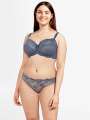Thumbnail Bleu Soutien-gorge a armatures - Valentina 5