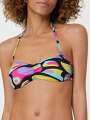 Thumbnail Noir Soutien-gorge bandeau - Love Toucan 1
