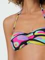 Thumbnail Noir Soutien-gorge bandeau - Love Toucan 3