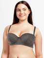 Thumbnail Gris Soutien-gorge bretelles amovible - Buena Vista 8