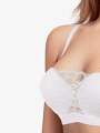 Thumbnail Blanc Soutien-gorge Bretelles amovibles - Magda 3