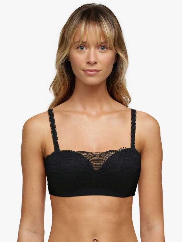 Noir Soutien-gorge bretelles amovibles - Magda 1