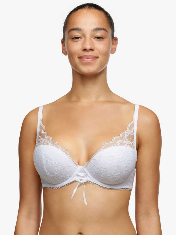 Blanc Soutien-gorge coque - Magaret 1