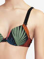 Thumbnail Noir Soutien-gorge coque - Tropical 3