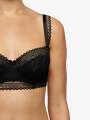 Thumbnail Noir Soutien-gorge corbeille - Alba 3