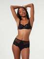 Thumbnail Noir Soutien-gorge corbeille - Amaya 4