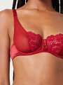 Thumbnail Rouge Soutien-gorge corbeille - Amaya 3