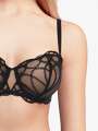 Thumbnail Noir Soutien-gorge corbeille - Ambre 3