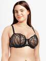 Thumbnail Noir Soutien-gorge corbeille - Ambre 6