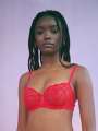 Thumbnail Rouge Soutien-gorge corbeille - Ambre 1