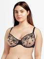 Thumbnail Noir Soutien-gorge corbeille - Anna 1