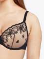 Thumbnail Noir Soutien-gorge corbeille - Anna 3