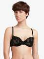 Thumbnail Noir Soutien-gorge corbeille - Aretha 1