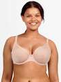 Thumbnail Rose Soutien-gorge corbeille - Astre 1