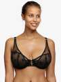 Thumbnail Noir Soutien-gorge corbeille - Blanche 1