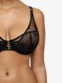 Thumbnail Noir Soutien-gorge corbeille - Blanche 3