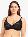 Thumbnail Noir Soutien-gorge corbeille - Calypso 2