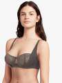 Thumbnail Gris Soutien-gorge corbeille - Cassandre 6