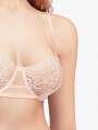 Thumbnail Rose Soutien-gorge corbeille - Cassandre 3
