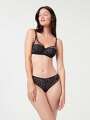 Thumbnail Noir Soutien-gorge corbeille - Claudia 4