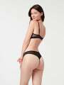 Thumbnail Noir Soutien-gorge corbeille - Claudia 5